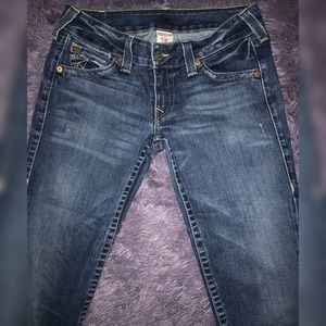 True Religion Cropped Jeans